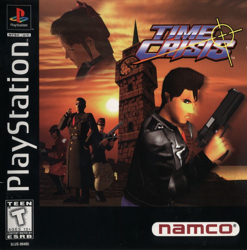Time Crisis box art for Playstation